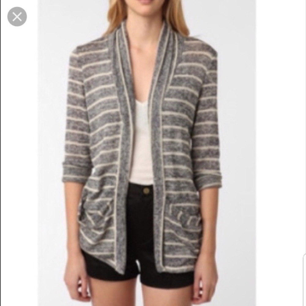 Pins & Needles striped cardigan with pockets